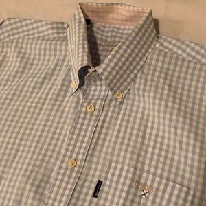 BARBOUR Blue White Check LS Casual BF Shirt
